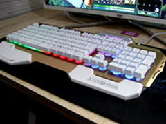 不是所有爆裂纹都叫艺术炫光X600S键盘