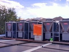 芬尼空气能热水器再夺西藏节能工程