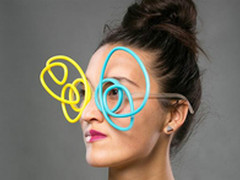 创客打造古灵精怪眼镜 3D打印还可拆卸