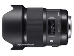 星空新神器 适马20mm F1.4 Art镜头将发