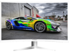 环绕视觉享受现代31.5吋高清曲面屏推荐