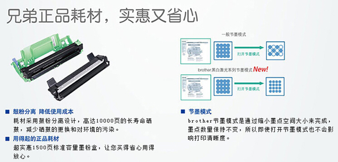 黑白激光精品 兄弟HL-1208打印机689元