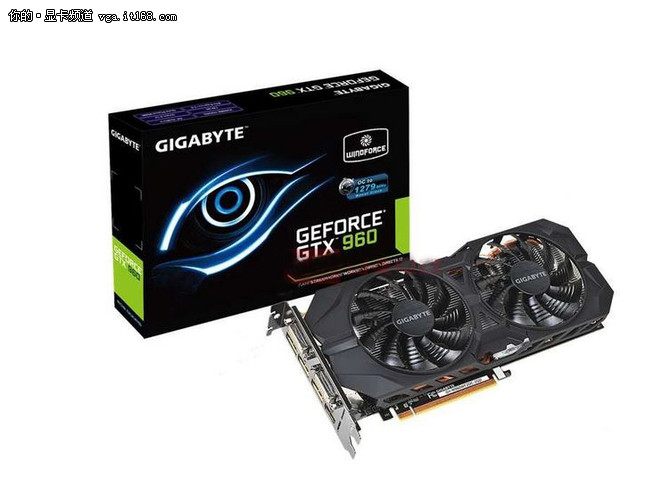 技嘉发烧级显卡 gtx960 2gddr5仅售1479