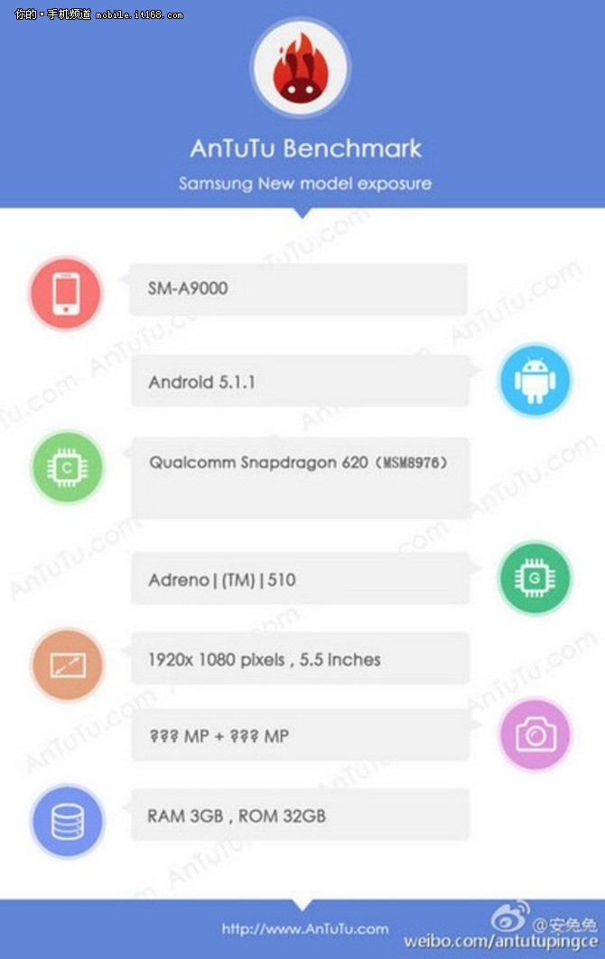 配旋转镜头 三星GALAXY A9真机曝光