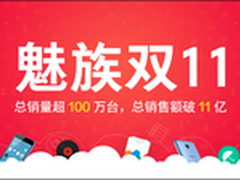增长500%！魅族双11销量破百万跻身TOP3