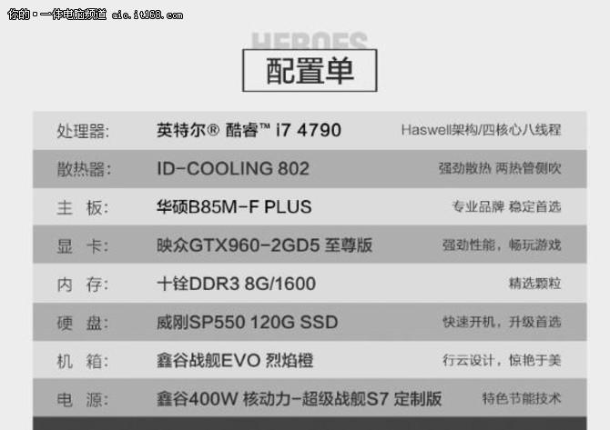 名龙堂E3 1231V3GTX970 GTA5主机怎么样