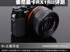 可调节光学低通 索尼黑卡RX1RII评测