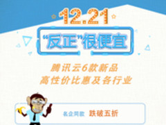 名企同款 腾讯云六款新品霸气来袭