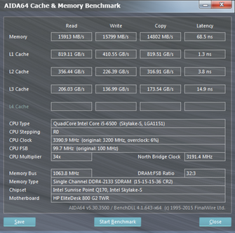 内存：4G DDR4内存 2133MHz 四插槽