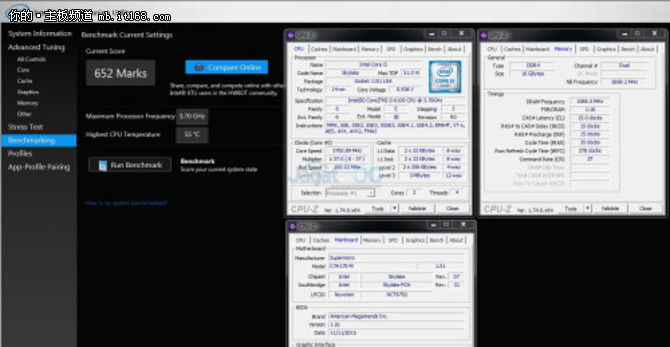 超微主板逆天，Skylake i3可超外频