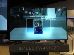 2016CES熊猫推全球首台IGZO 55寸4K电视