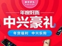 购机送大礼 中兴手机搅热京东年货节