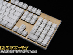 键盘也学太子妃 新贵GM350机械键盘试玩