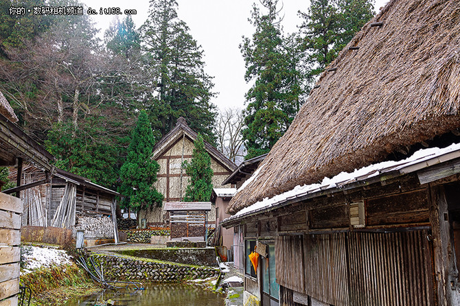 带索尼黑卡RX1RII游日本之雪国白川乡