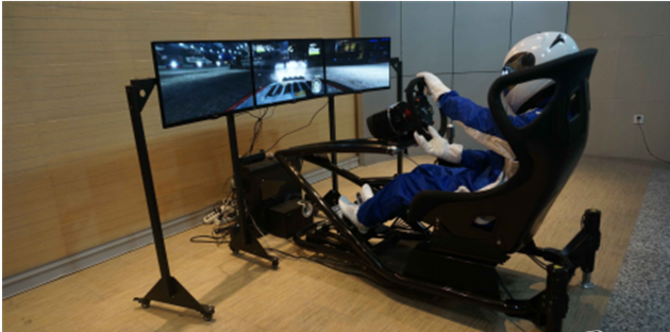 CES2016赛车新趋势 体验幻速赛车模拟器