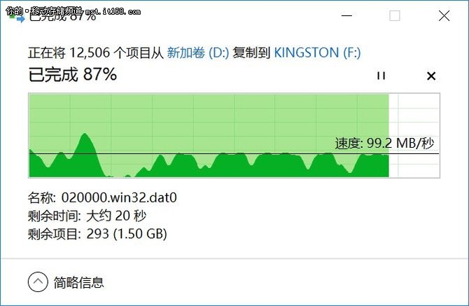 金士顿HyperX USB3.1 非一般的传输速度