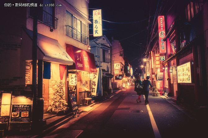 看摄影师如何表现醉人的东京夜晚