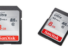 高速传输　闪迪高速8G SD卡仅售19.9元