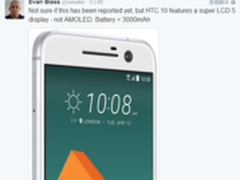 不用AMOLED HTC 10屏幕面板曝光