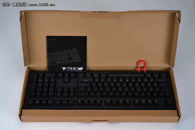 防潮防湿防仲基 雷柏V510S防水机械键盘