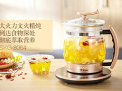 细火熬炖浓缩食物精华 SKG养生壶大容量