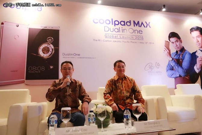 登陆印尼越南 酷派海外发布Coolpad MAX