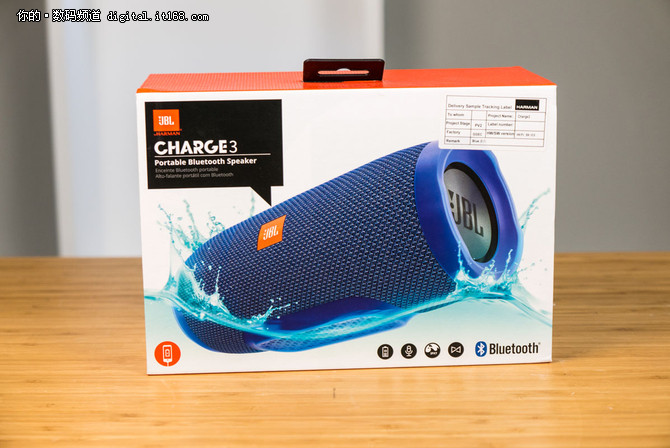 完美防水体验 JBL Charge3蓝牙音箱评测