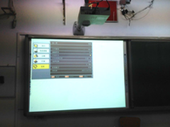 松下短焦投影机走进安徽省滁州实验小学