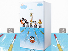 单身自用小冰箱 美的93升单门冰箱售666