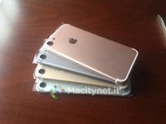 说好的新颜色呢 四色iPhone7真机照曝光