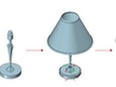 CAD自学教程：使用中望3D进行台灯设计