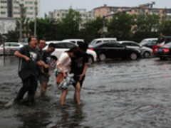 高德地图：太原因暴雨导致全城拥堵