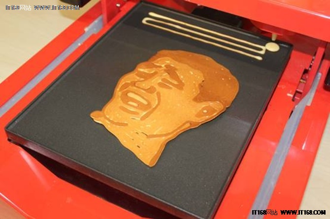 用三弟画饼机打印3D煎饼