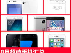 骁龙820手机竟低至1499元 8月超值汇总