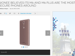 外媒：金立相信M6/M6 Plus是更安全手机