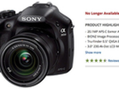 索尼A3000和A58将不再更新 A5100成入门