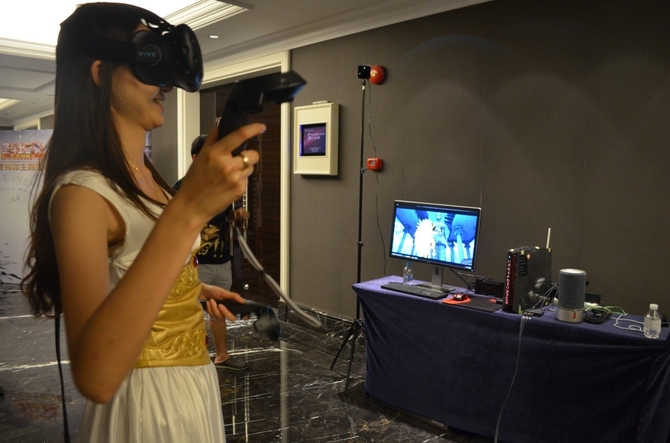 《圣斗士星矢OL》玩家见面会：VR的未来