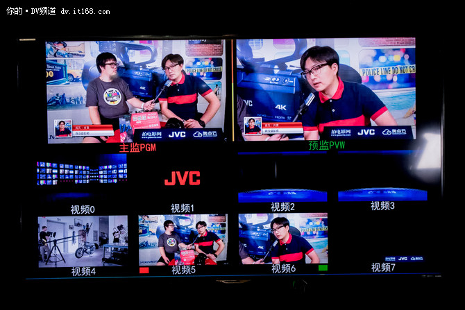 e广电云直播 JVC携众摄像产品亮相BIRTV