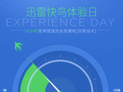 迅雷快鸟送电信宽带用户10小时免费提速