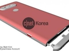 首款预装安卓7.0手机 LG V20渲染图曝光