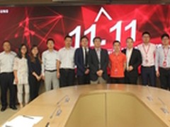 签约圆满 三星显示器与京东达成合作