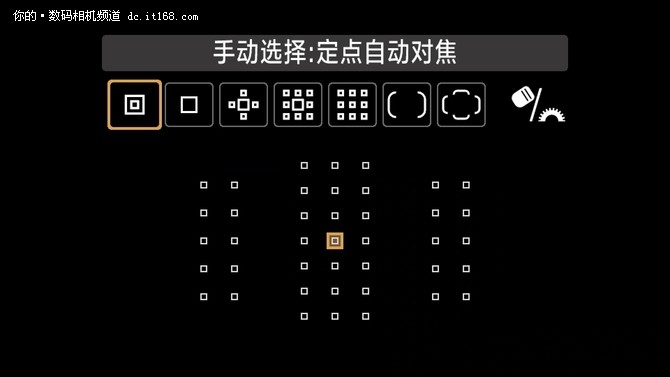 佳能EOS 5D4新二代61点对焦系统