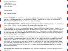 奥司汀空气净化器 狗狗火灾奇迹获生