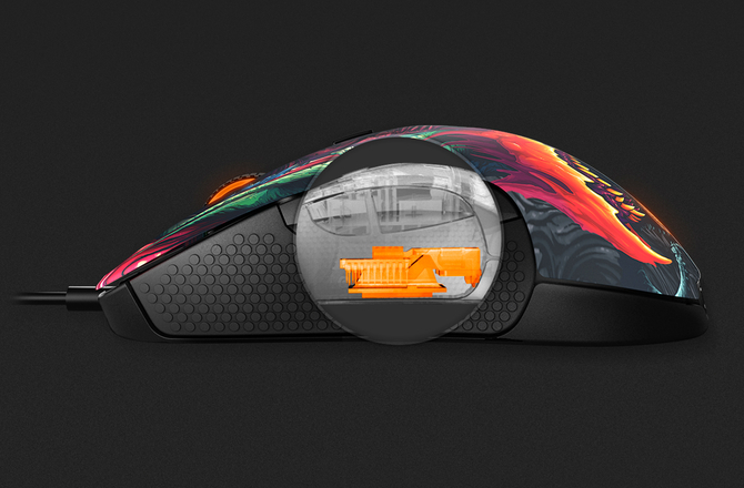 赛睿Rival 300 CSGO暴怒野兽版限量首发