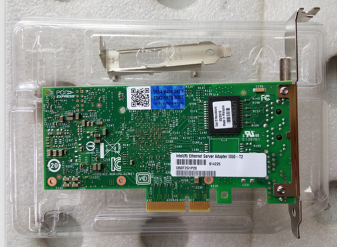 服务器专用网卡 Intel I350-T2售价813元