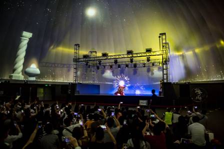 丽讯为广州国际灯光节注入投影潮流科技