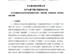 聚焦手机业务 努比亚7亿出中兴物联股份