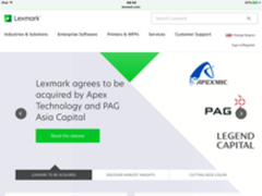 艾派克以260亿元成功收购利盟国际