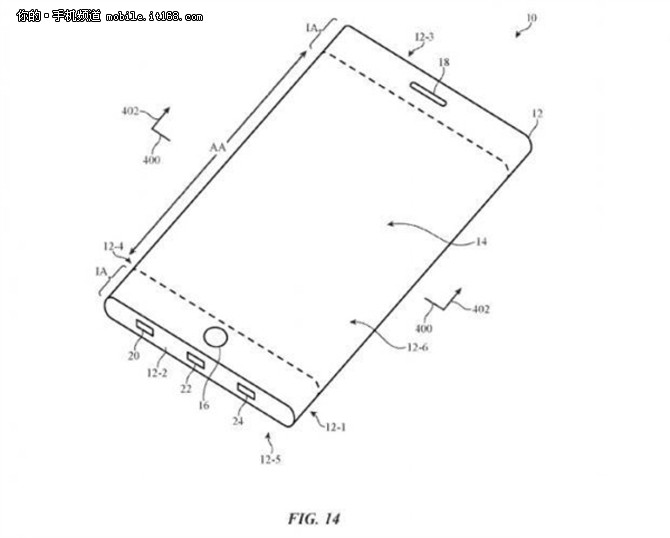 苹果专利泄露：iPhone8将采用双曲面屏