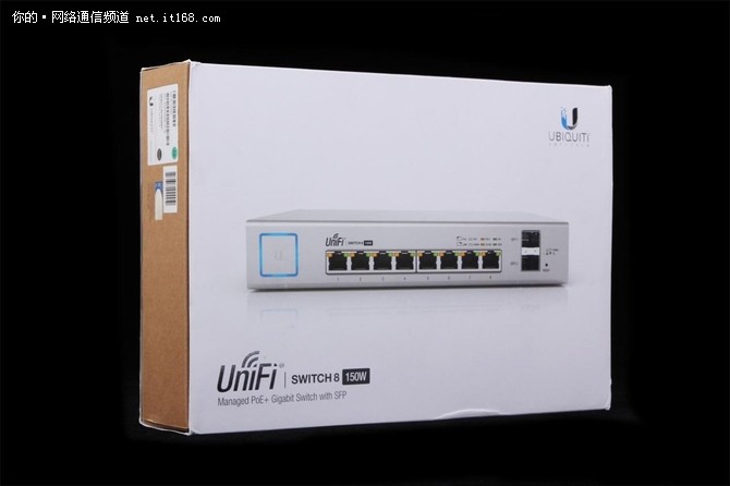 UBNT UniFi US-8-150W 千兆 POE 交换机